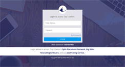 Desktop Screenshot of login.topechelon.com